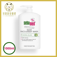 施巴 - ph5.5 橄欖潔膚露 沐浴露 1000ml /1L 敏感肌面部及身體適用 (平行進口) 不同包裝隨機出貨
