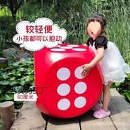 Dice Props Foam Teaching Aids Solid Giant Lottery Game Large Size Large Color Sieve Activity Pick-up