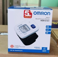 OMRON เครื่องวัดความดันดิจิตอลข้อมือ HEM-6161 ประกันศูนย์ไทย 5 ปี