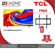 (FREE BRACKET) TCL P7L | P7K QLED Google Smart TV  | P7L Premium QLED Smart TV   (55" / 65" / 75" / 