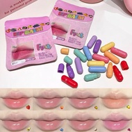 Magic Casa 8-color Capsule Mini Lipstick Set Lip Balm, Lipstick, Lip Hydrating Care Lip Mask Q6j8