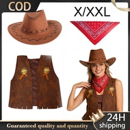 Cowboy Costume For Women Set 3pcs/set Cowboy Costume For Set Outfit Western Cowboy Costume Set Adult
