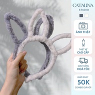 Cute fluffy bunny ears bear ears headband