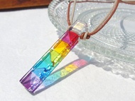 [Rainbow] 雞尾酒杯 (Kakuteru [Rainbow]) 項鍊 [Made to order]