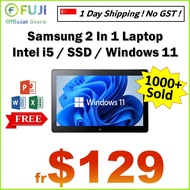 Samsung Intel i5 Laptop + Tablet / Asus 2 In 1 Laptop / HP Laptop / SSD Drive /  Fast Boot Up / 2 In 1 Laptop / Local Wa