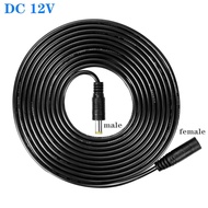 DC12V Power Adapter Extension Cable 5.5*2.1mm Male Female Power Cord Extend Wire 1M 2M 3M 5M 10M Cable For CCTV Camera Router DC cable extension