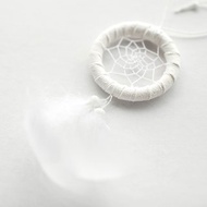 捕夢網材料包 迷你版 - 白色(馬卡龍色系) - 白色