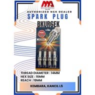NGK SPARK PLUG BKUR6EK - PERODUA KEMBARA 1.3 OLD 1998 , KANCIL L5 , MIRA L500