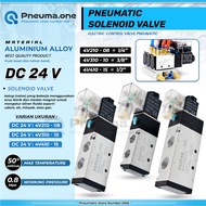 Solenoid Valve 4V210-08 4V310-10 4V410-15 DC 24V