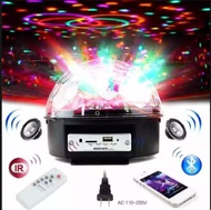 ไฟเมจิกบอล ดิสโก้บอล มีรีโมท disco ball กระพริบตามจังหวะเพลง และจังหวะเสียง หลอดไฟ led ไฟกระพริบ ไฟต