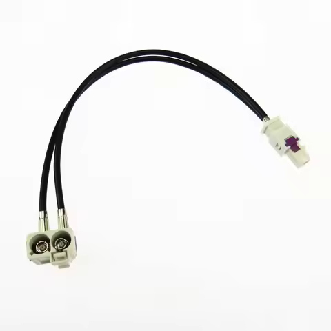 RNS310 RCD510 AM FM MIB Radio Antenna Dedicated Double Head 1 Turn 2 Wiring Tail for VW CC Tiguan Go