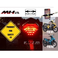 Y15ZR/R15/R25/MT07 FLASH LIGHT SOCKET BRAKE LIGHT SOCKET