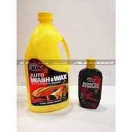 KW 1x Car Shampoo Wash n Wax (2Litres) 3in1 Formula1x Scratch Remover