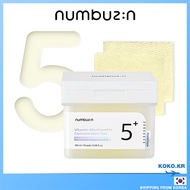 NUMBUZIN No.5+ Niacinamide Concentrated Toner Pad 180ml 70pads with FREEBIES