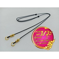 Rope Buddha Amulet Necklace​3 Rings Hanging Umbrella