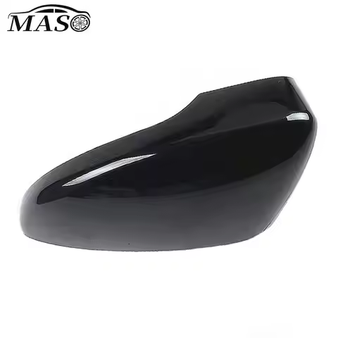 1pc Glossy Black Side RearView Mirror Cover 3C8857537 3C8857538 for VW Passat B7 CC Jetta Scirocco