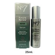 ** No7 Number Seven Future Renew Repair Serum 25 Ml. Exp 02/07/27