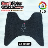 JieLiDa karpet motor scoopy all type keset motor scoopy karpet serabut Honda scoopy motif print