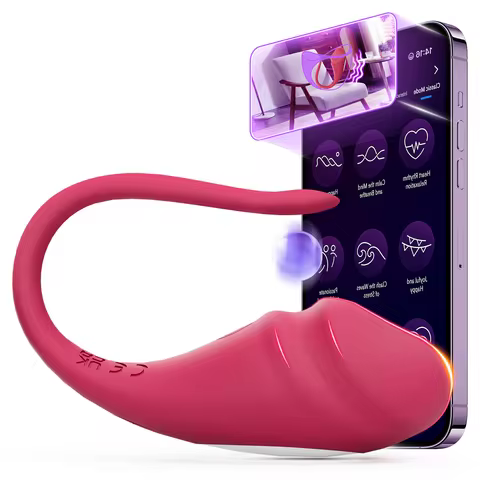 Wearable Vibrator - Adult Toys Long Distance Bluetooth App Remote Control G Spot Vibrator More Than 