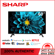 Sharp AQUOS 60 Inch 4K UHD Android TV Netflix YouTube - 4TC60DK1X