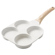 LUMON 4-Cavity Egg Pan – Induction Compatible Frying Pan for Eggs