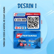 Cetak Kartu My Pertamina / ID Card My Pertamina / Member Card - Desain I
