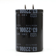 HL Electrolytic Capacitor 22000UF 63V 105°C Capacitors for Repair Household