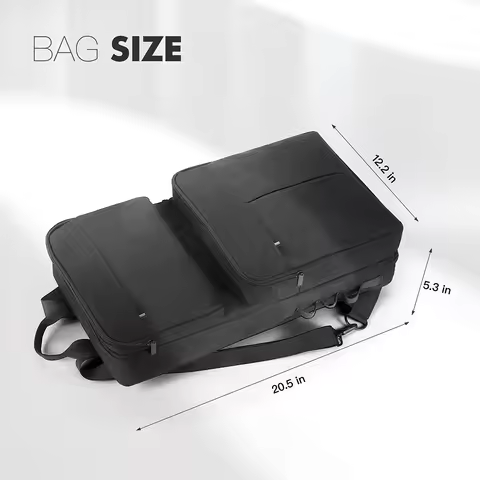DJ Backpack for Pioneer DDJ-400/DDJ-FLX4 for Roland DJ-202 DJ Controller Case Portable Storage Bag T