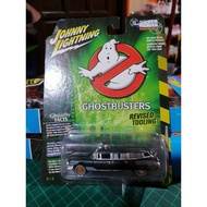 Johnny Lightning 1959 Cadillac Ghostbusters Revised Tooling rubber tires diecast metal 1:64