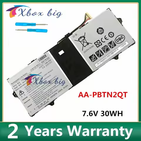 AA-PBTN2QT 7.6V 30Wh Laptop Battery For Samsung Notebook9 NOTEBOOK NP900X3N NP900X3NI PBTN2QT K03 K0