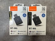 【全新行貨 門市現貨】Creative Wireless Audio Transmitter 智能藍牙 5.4 音訊發射器 BT-W6