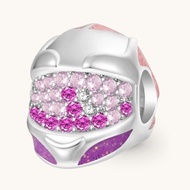 Gnoce Pink Motorcycle Helmet Charm