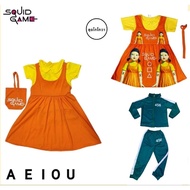 squid Game Set a e i o u Children 1-7 Years Old Gogowa Controller Player