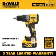 Dewalt Hammer Drill (20V) + Battery (2 Pcs x 4.0Ah) DCD805M2T-B1 (Gerudi Tukul)
