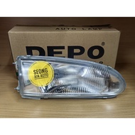PROTON WIRA 1992-2000 HEAD LAMP / HEAD LIGHT DEPO BRAND