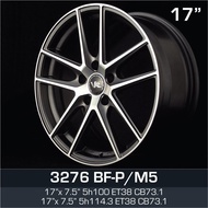 AD 17 inch 7.5JJ 5X100 / 5X114.3 ET38 ORI CAR SPORT RIMS WHEELS 3276