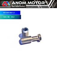 Bos drat sok drat baut K12-K17 (tap in 8x125-tap luar m2x125)