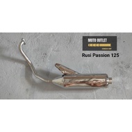 RUSI Passion 125/RUSI Gala/ RUSI Royal 125/ GY6/ Rusi Venus Stainless Chicken Pipe/Flair125/SCW125