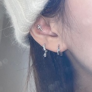 ins crystal loop Earring