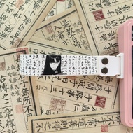 Lan Hong Anime Keyboard Ribbon Strap for Wooting 60HE ATK68 Nylon PU Strap with 3M Tape & Screws