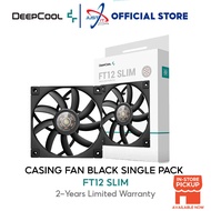 DEEPCOOL FT12 Slim Single Pack Case Fan (120mm) R-FT12SLIM-BKWPN1-G