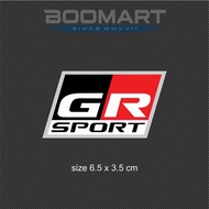 GR SPORT GAZOO RACING SPORT EMBLEM RAISED STICKER