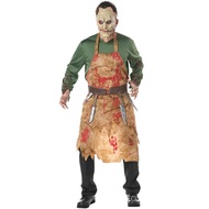 1007-GZPS Cosplay Halloween anime animation games  Butcher Suit Chef Uniform Men's Blood Suit Zombie