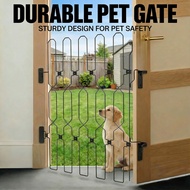 Metal Pet Telescopic Fence Anti Cat Door Dog Outdoor Fence Household Indoor Baffle Staircase Fence