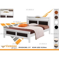 EUREKA 34 Queen/King Bed Frame / Katil Kayu Wood (Deliver &amp; Installation Klang Valley)