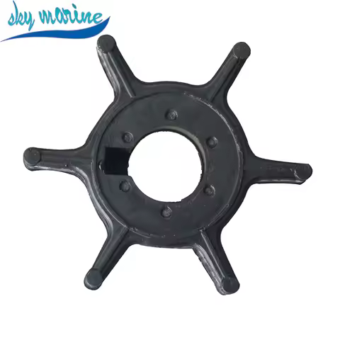 6E0-44352 Water Pump Impeller for Yamaha 4HP 5HP 6HP (2/4)-stroke 6E0-44352-00-00 6E0-44352-003 18-3