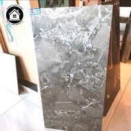 Granit/Kramik Lantai 60x120 Motif Marmer Abu Solar Grey