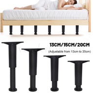 Adjustable Furniture Height Bracket / Adjustable Replacement Metal Furniture Legs / Bed Bottom Crossbeam Support Decoration / Telescopic Bed Board Support Frame /