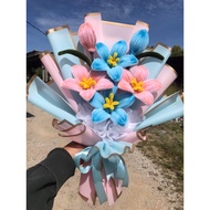 bouquet kawat bulu/bouquet murah/bunga tangan/handmade/bouquet/bunga/hadiah konvo/konvo bouquet/gift