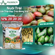 NPK 20-20-20 Fertilizer Pallet Granules 10kg - Balanced nutrition, grows fruit quickly, shiny, beaut